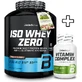 Biotech Usa Iso Whey Zero 1816 г зі смаком вершкової карамелі та вітамінним комплексом Biotech Usa 60 капсул в індивідуальній упаковці