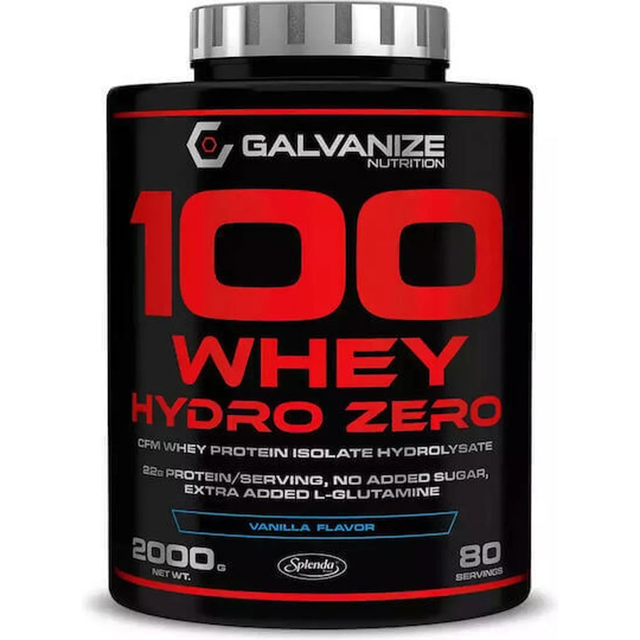 Galvanize Nutrition 100 Whey Hydro Zero сироватковий протеїн зі смаком ванілі 2 кг: ціни та характеристики