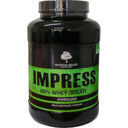 Wisdom Valley Impress 100% изолят сывороточного протеина Сывороточный протеин без глютена и лактозы со вкусом молочного шоколада 2 кг: цены и характеристики