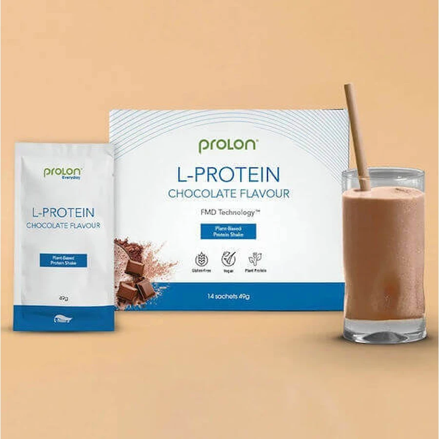 Prolon L-Protein без глютену та лактози зі смаком шоколаду 14x49гр: ціни та характеристики