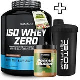 Biotech Usa Iso Whey Iso Whey Zero 1816g Chocolate & Scitec Nutrition Peanut Butter 400g Fine & Scitec Nutrition Shaker 700ml Red Персоналізований шейкер Персоналізована упаковка