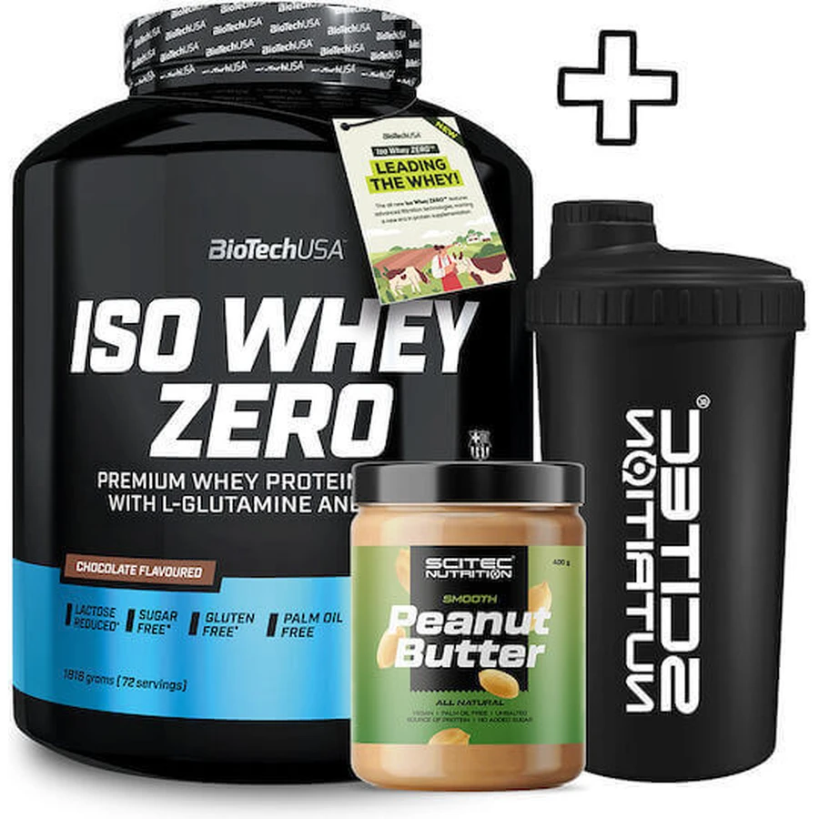 Biotech Usa Iso Whey Iso Whey Zero 1816 г Шоколад и арахисовое масло Scitec Nutrition 400 г Шейкер 700 мл Красный Персональный шейкер Персональный пакет: цены и характеристики