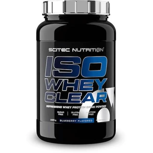 Scitec Nutrition Iso Clear Protein Сывороточный протеин без глютена и лактозы со вкусом черники 1,025 кг