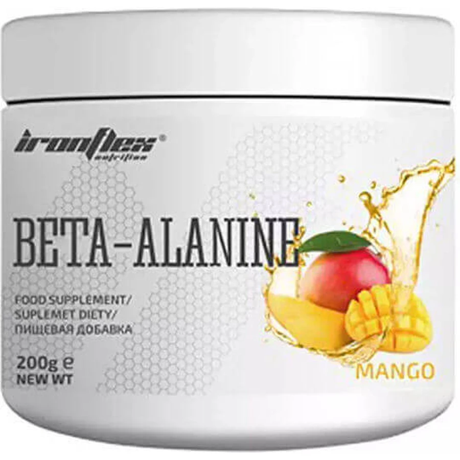 Ironflex Nutrition Бета-аланин 200 гр Манго: цены и характеристики