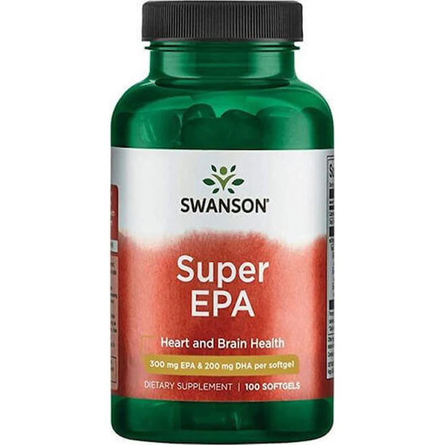 Риб'ячий жир Swanson Super EPA 100 капсул без смаку: ціни та характеристики