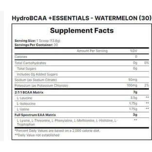Pro Supps Hydro BCAA + Essentials 414гр Арбуз