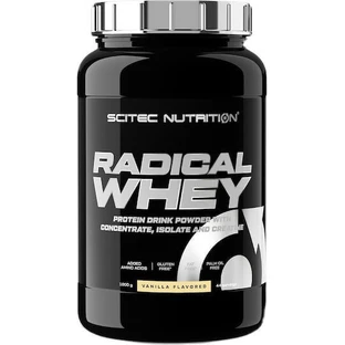 Scitec Nutrition Radical Whey Сироватковий протеїн з креатином без глютену з ванільним смаком 1 кг