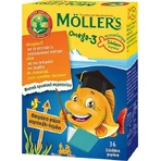 Риб'ячий жир Moller's Omega 3 Підходить для дітей Лимон Апельсин Апельсин 36 желейних цукерок Апельсин Апельсин Апельсин Лимон: ціни та характеристики