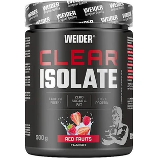 Weider Clear Isolate Whey Protein Isolate Безлактозный сывороточный протеин со вкусом красных фруктов 500 гр.