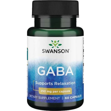 Swanson GABA 250 мг 60 капсул: ціни та характеристики