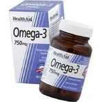 Health Aid Omega 3 Fish Oil 750mg 30 caps Unflavoured: цены и характеристики