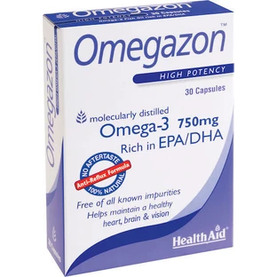 Health Aid Omegazon Fish Oil 750mg 30 caps Unflavoured