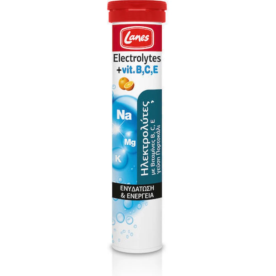 Lanes Electrolytes Vitamins B C E Vitamins B C Orange 20 tabs eff: цены и характеристики