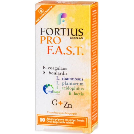 Geoplan Nutraceuticals Fortius Pro F.A.S.T. Пробіотик 1b: ціни та характеристики