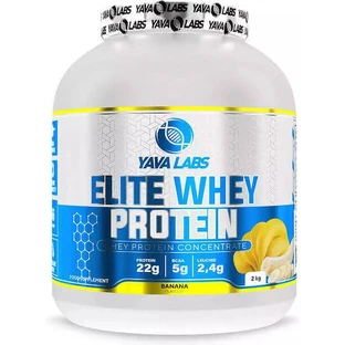 Yava Labs Elite Whey Сывороточный протеин со вкусом банана 2 кг