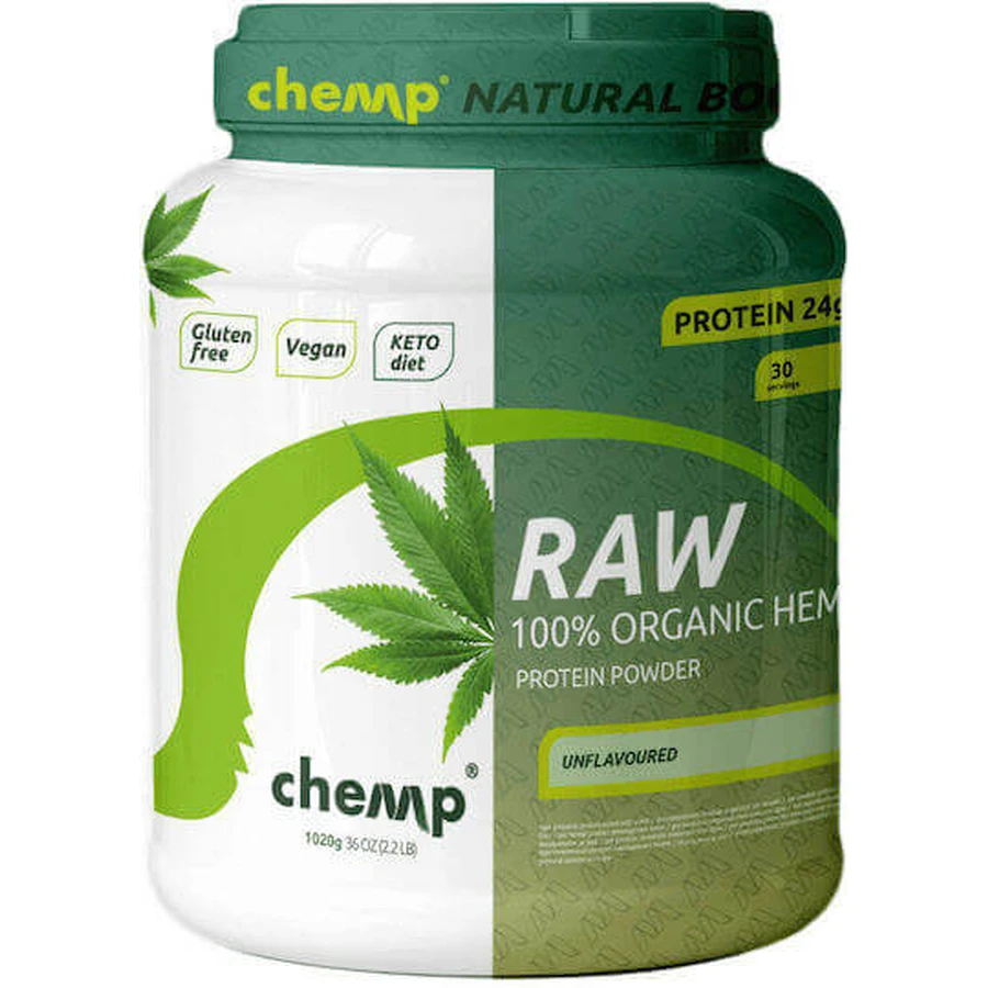 Chemp Raw 100% Organic Hemp Gluten & Lactose Free 1.02kg: цены и характеристики