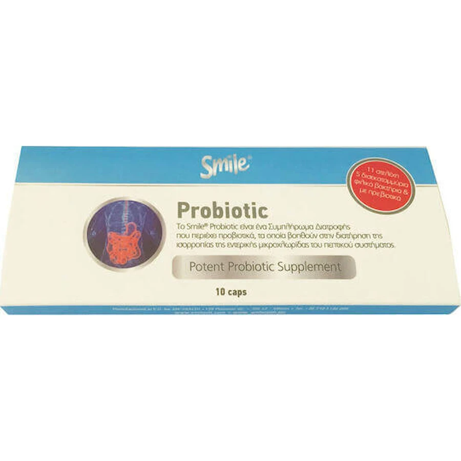 AM Health Smile Smile Пробіотик Пробіотик 10 капс.: ціни та характеристики