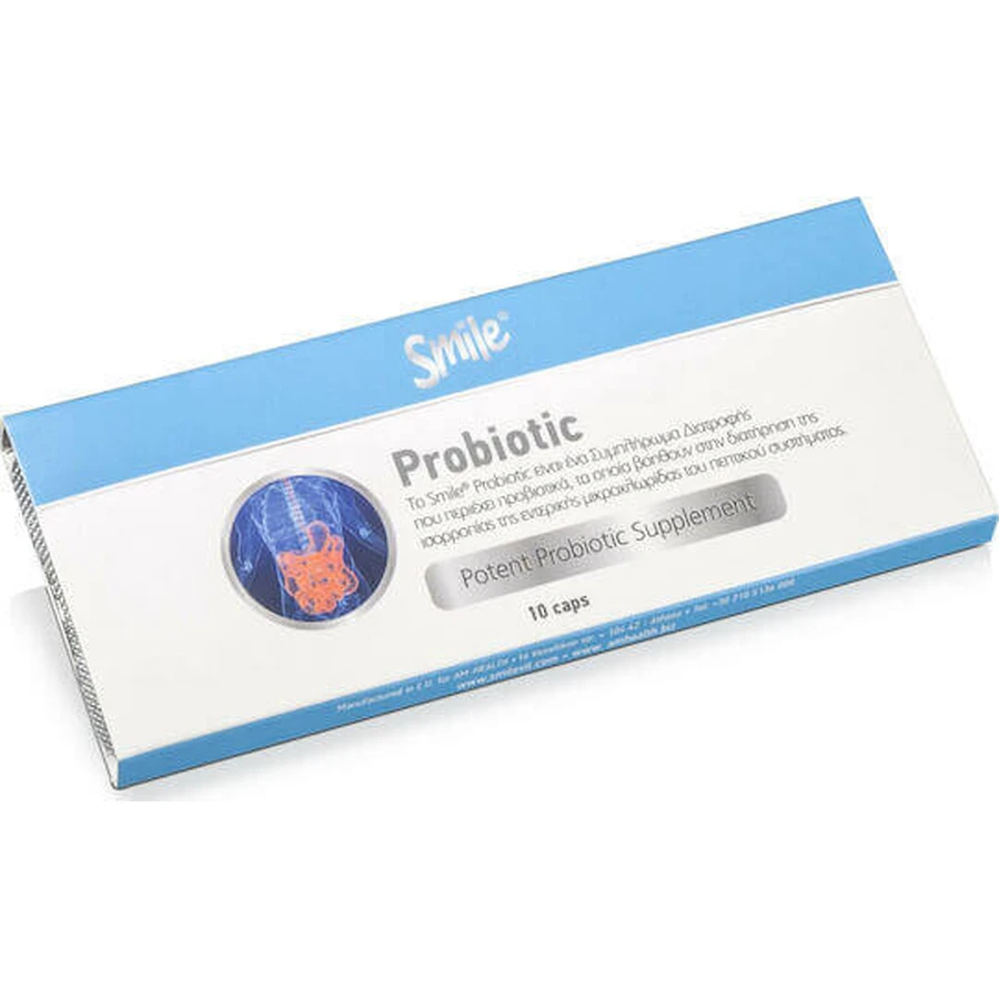 AM Health Smile Smile Пробіотик Пробіотик 10 капс.: ціни та характеристики