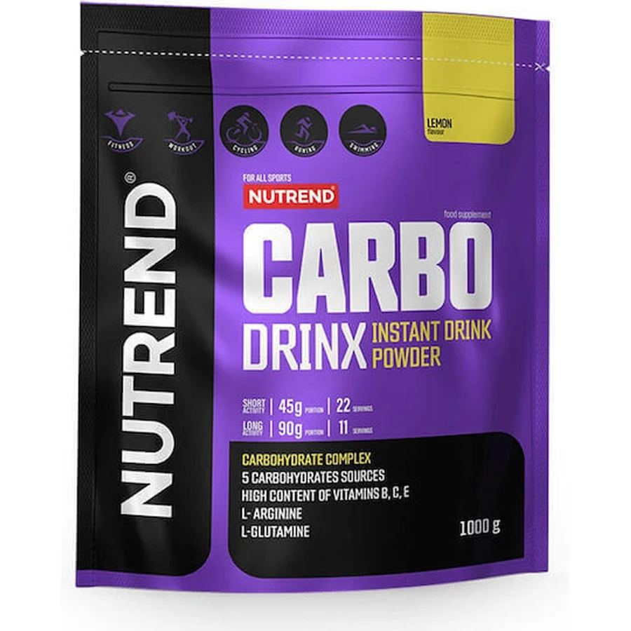 Nutrend Carbo Lemon 1000гр: ціни та характеристики