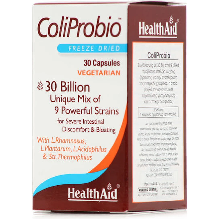 Health Aid Coliprobio Probiotic 30 капс: цены и характеристики