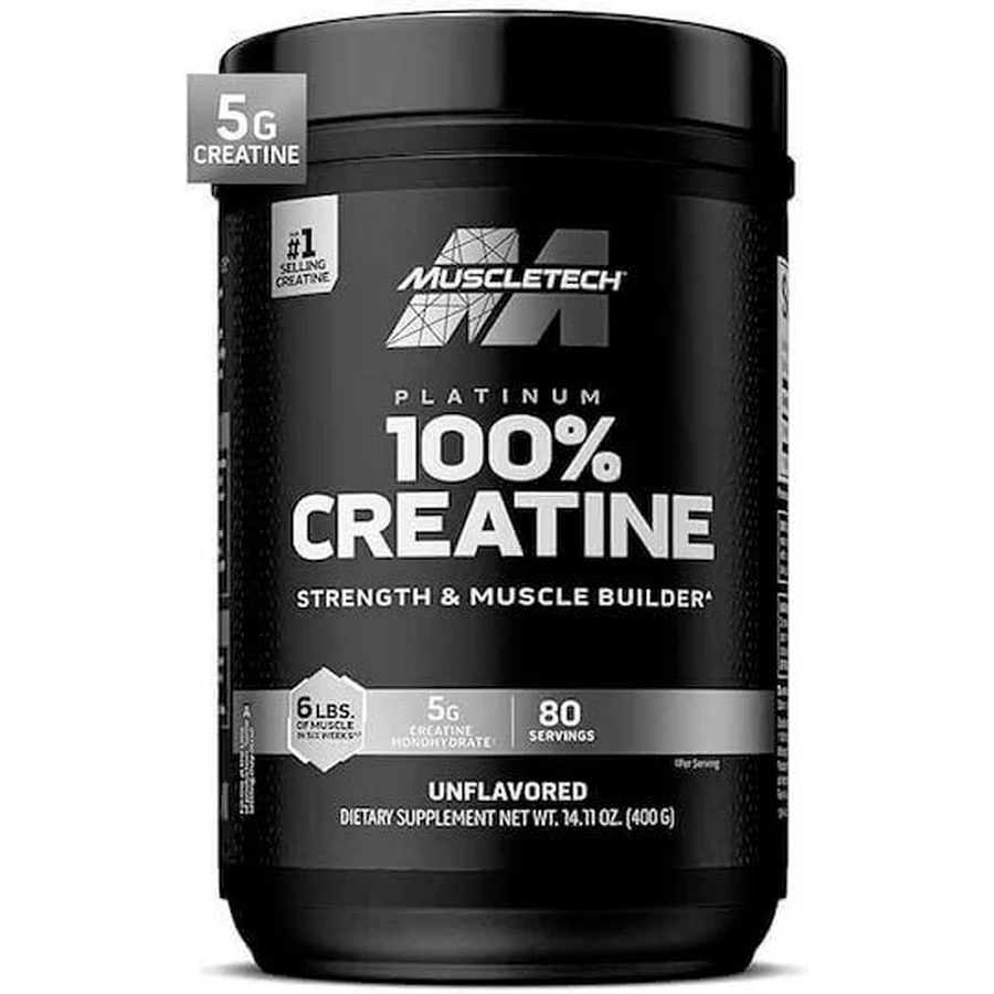 MuscleTech Platinum 100% Креатин микронизированный неароматизированный 400 гр.: цены и характеристики
