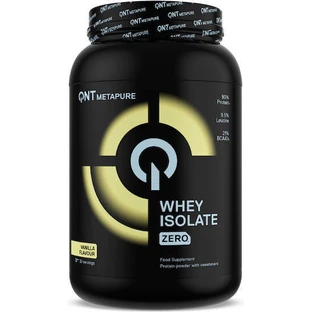 QNT Zero Carb Metapure Ізолят сироваткового протеїну без лактози з ванільним смаком 908г QNT Zero Carb Metapure