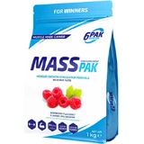 6Pak Nutrition Mass Pack з креатином та малиною зі смаком малини 1 кг