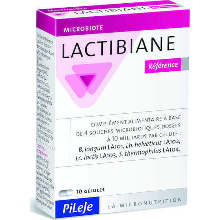 Pileje Lactibiane Reference Probiotic 10 капс: цены и характеристики