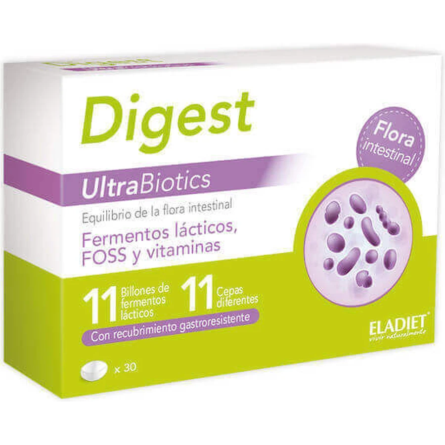Eladiet Digest Probiotic 30 табл.: цены и характеристики