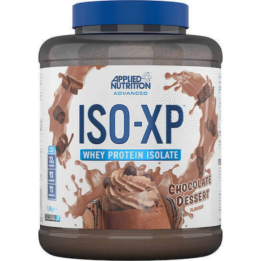 Applied Nutrition ISO-XP Chocolate Dessert Whey Protein Сироватковий протеїн без глютену зі смаком шоколаду 1,8 кг: ціни та характеристики