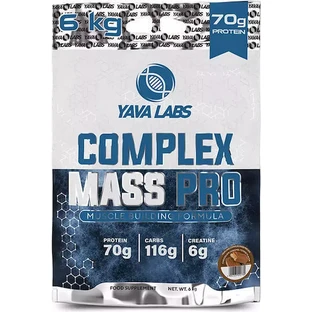Yava Labs Complex Mass Pro с шоколадным вкусом карамельной ириски 6 кг