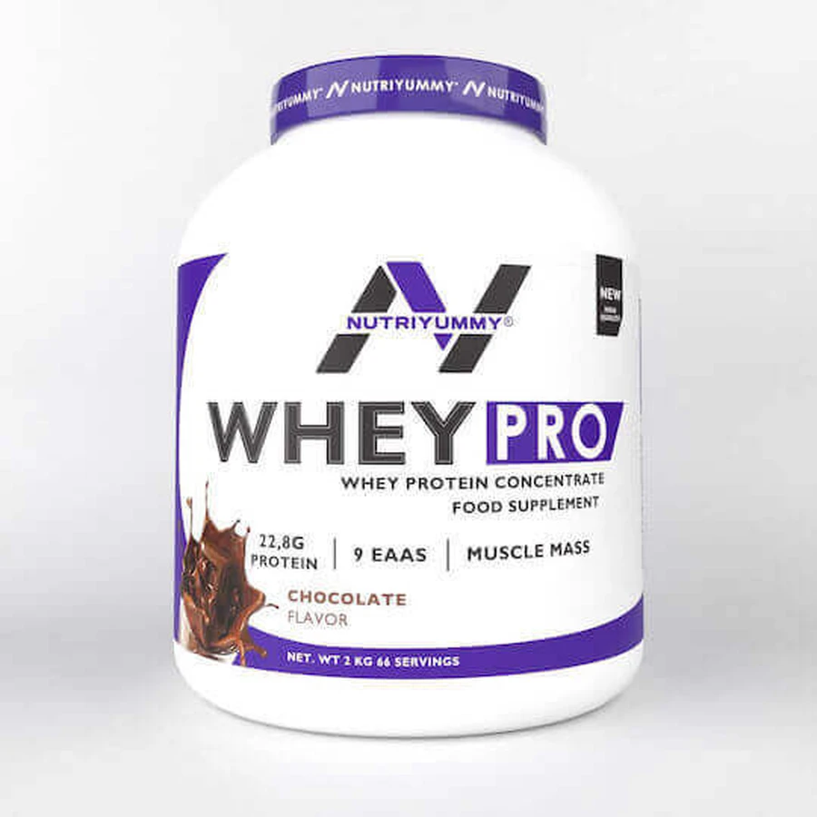 Nutriyummy Wheypro Сывороточный протеин со вкусом шоколада 2 кг: цены и характеристики