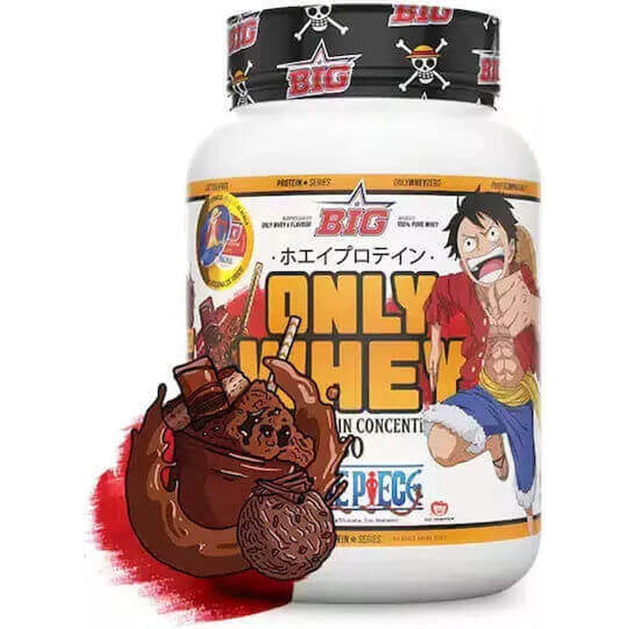 Однокомпонентний сироватковий протеїн Big Only Whey Zero зі смаком шоколаду 1 кг: ціни та характеристики