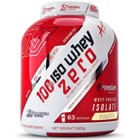 Immortal Nutrition 100% Iso Whey Zero Whey Protein Сывороточный протеин без лактозы со вкусом ванили 2 кг: цены и характеристики