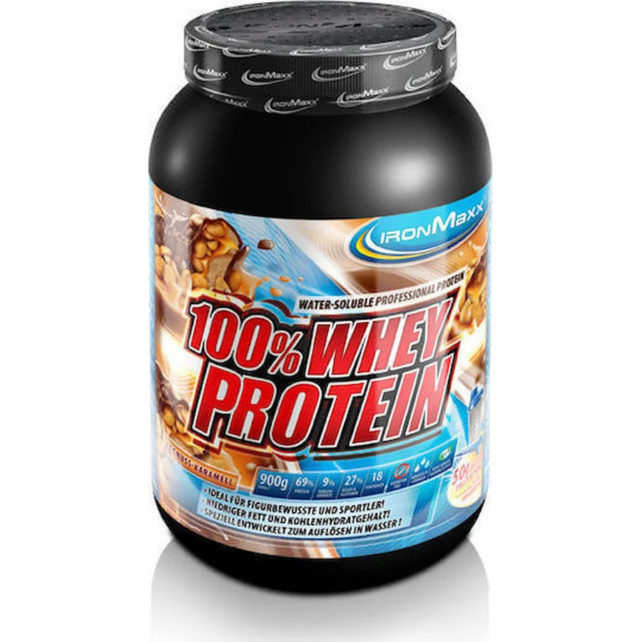 IronMaxx 100% Whey Protein Сироватковий протеїн зі смаком полуниці 900гр: ціни та характеристики