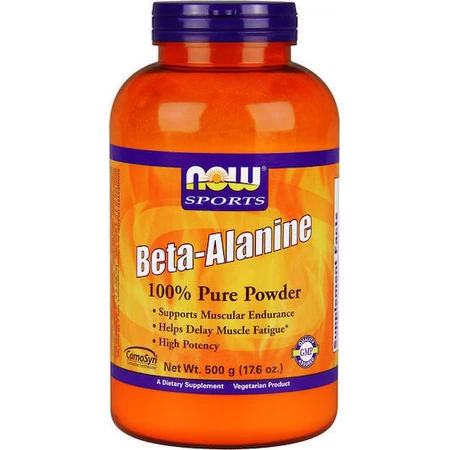 Now Foods Бета Аланин 500гр неароматизированный: цены и характеристики