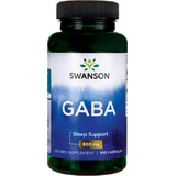 Swanson GABA 500 мг 100 капсул без смаку
