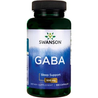 Swanson GABA 500 мг 100 капсул без смаку