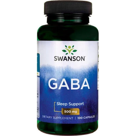Swanson GABA 500 мг 100 капсул без смаку: ціни та характеристики