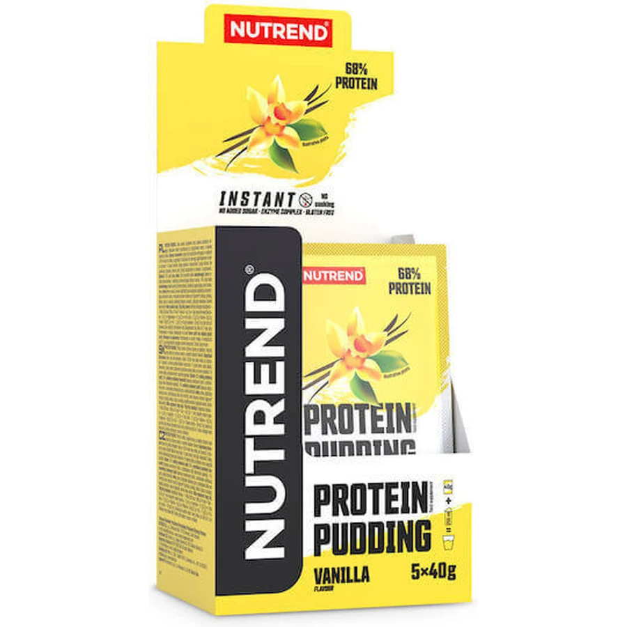 Nutrend Protein Сироватковий протеїновий пудинг з ванільним смаком 40гр: ціни та характеристики