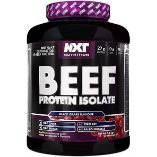Nxt Nutrition Ізолят яловичого протеїну без глютену та лактози зі смаком чорного винограду 1,8 кг