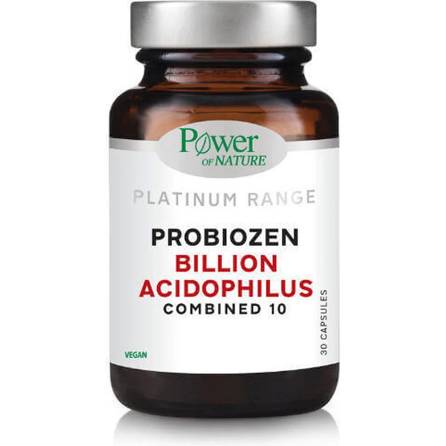 Power Health Platinum Range Probiozen Billion Billion Acidophilus Combined 10 Пробіотик 20 мг 30 капс.: ціни та характеристики