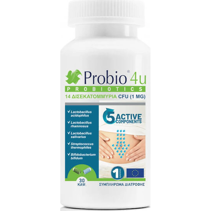 New Med Probio 4u Пробиотики 30 капс: цены и характеристики