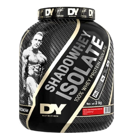 Ізолят сироваткового протеїну Dorian Yates Shadowhey зі смаком полуниці 2 кг: ціни та характеристики