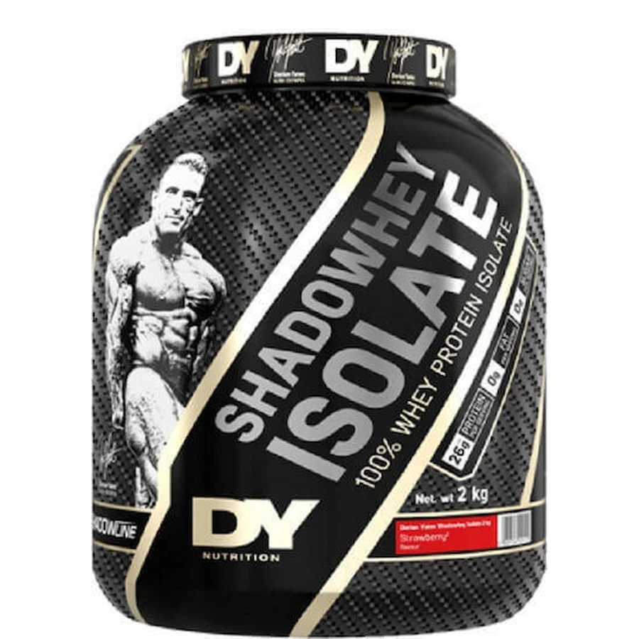 Ізолят сироваткового протеїну Dorian Yates Shadowhey зі смаком полуниці 2 кг: ціни та характеристики