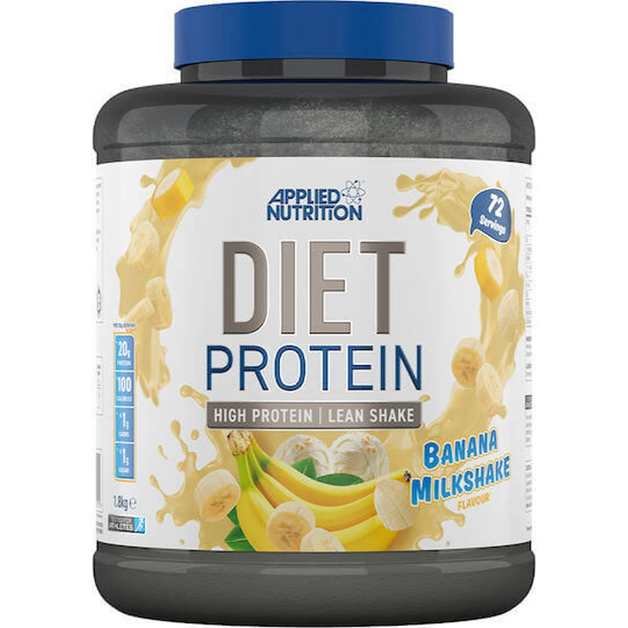 Персонализированный пакет: Applied Nutrition Diet Whey 1800 г шоколада и Applied Nutrition Cooler Glass 1200 мл белого цвета: цены и характеристики