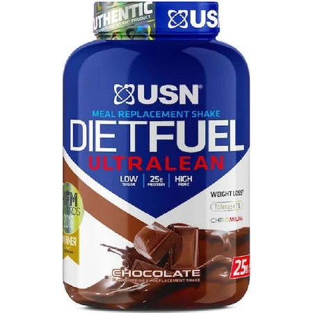 USN Замінник їжі Суміш для прийому їжі Суміш для прийому їжі DietFuel UltraLean з шоколадним смаком 1 кг: ціни та характеристики
