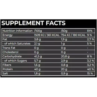 Протеїнова суміш для млинців Nano Supps зі смаком ванілі 500гр