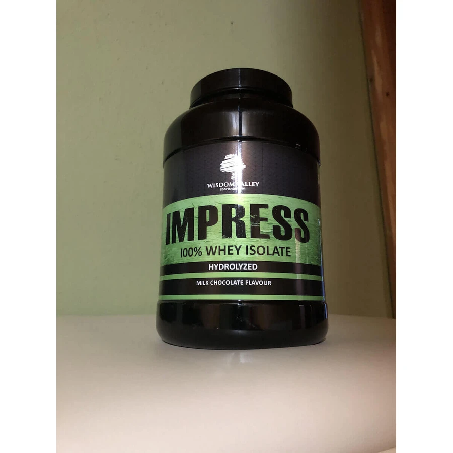 Wisdom Valley Impress 100% изолят сывороточного протеина Сывороточный протеин без глютена и лактозы со вкусом печенья и сливок 1 кг: цены и характеристики