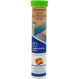 Електроліти Genecom Terra Terra Electrolytes Effer Orange 20 eff 20 табл.